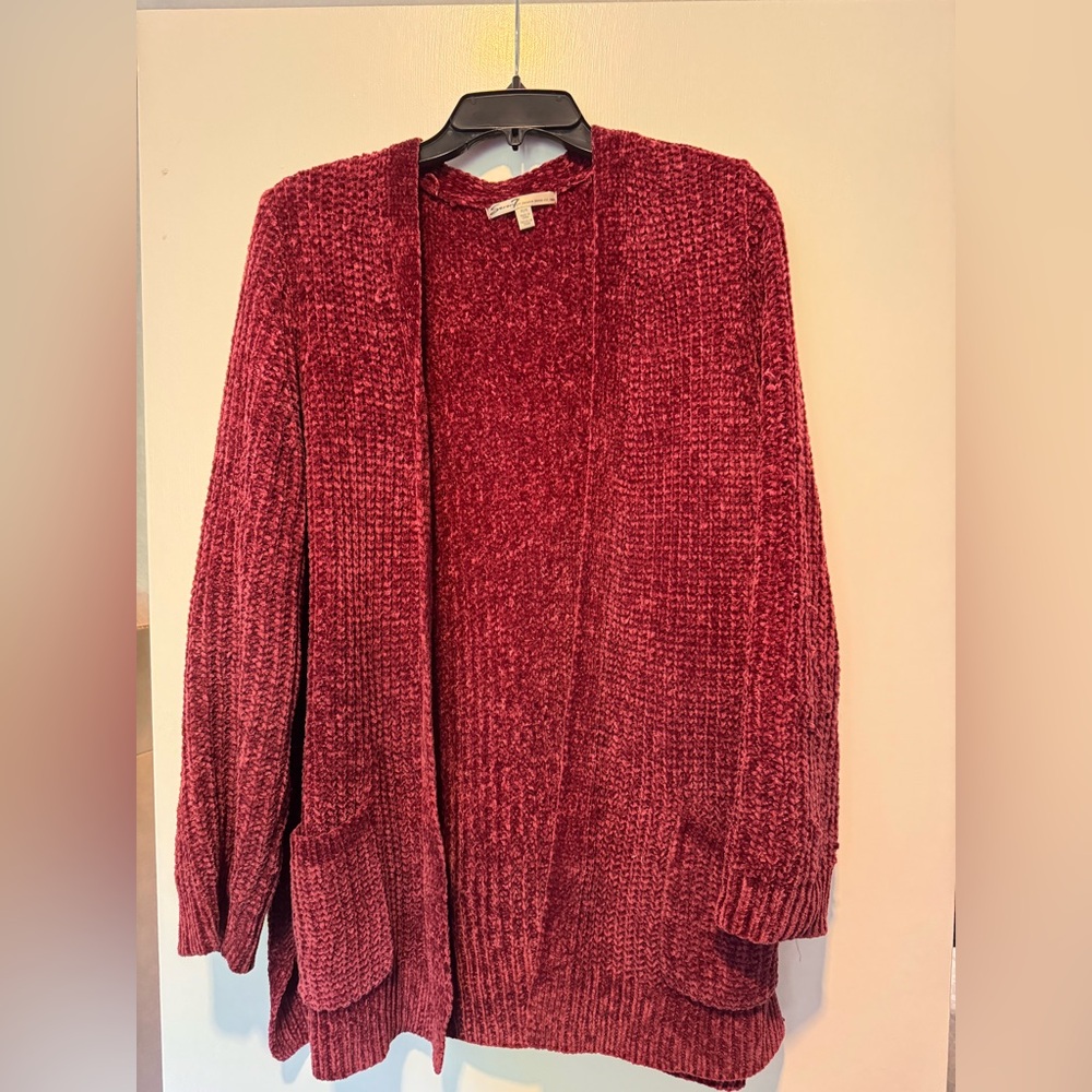 Seven7 Red Women's Cardigan